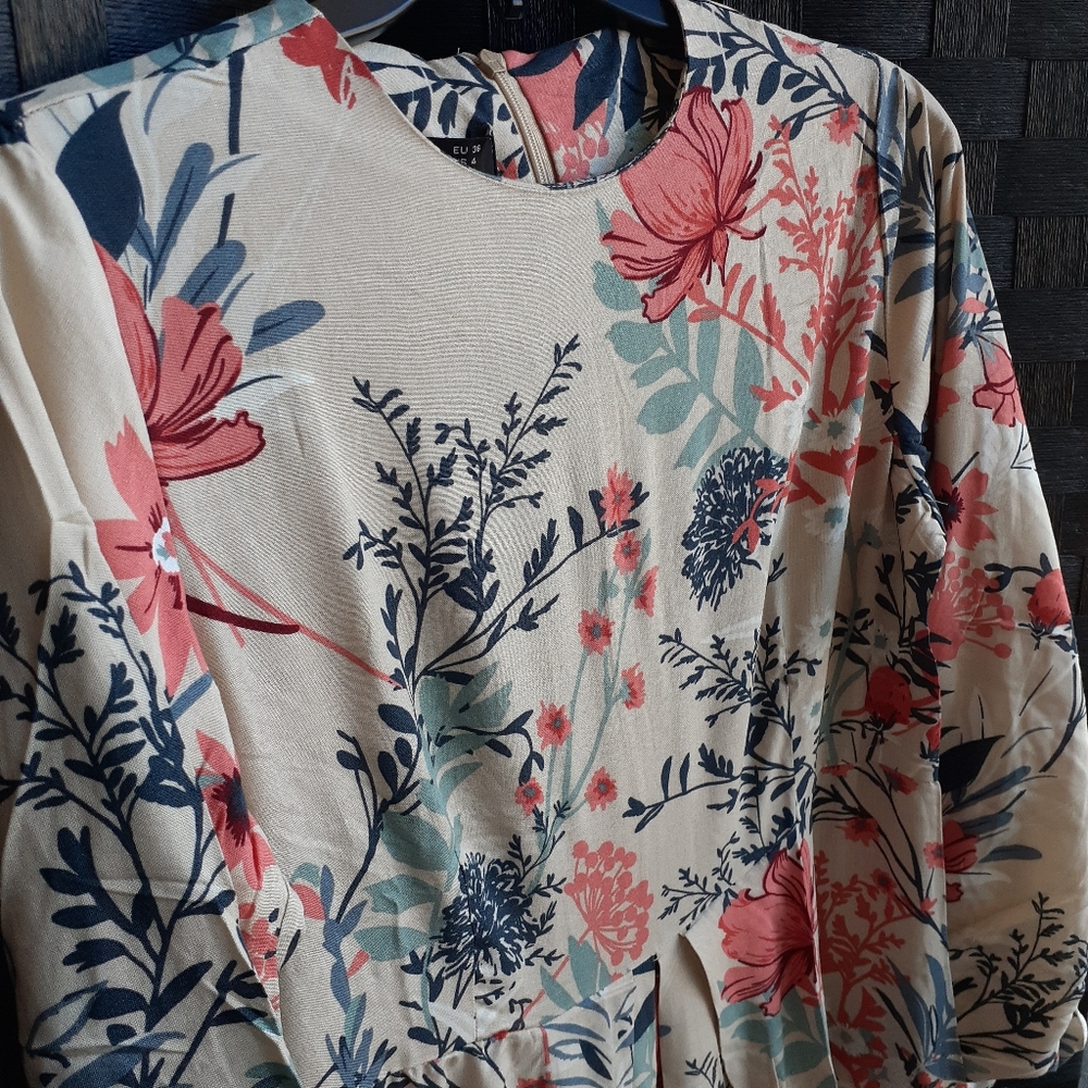 Floral boho dress